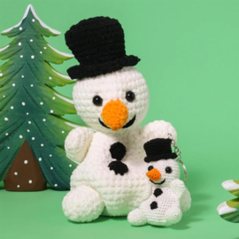 Mini Boek - Kroeltjes Haken Kersteditie - Laura & Annelies de Vries