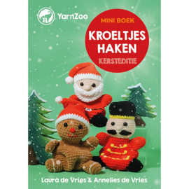Mini Boek - Kroeltjes Haken Kersteditie - Laura & Annelies de Vries