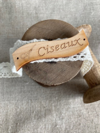 Embroidery Label "Ciseaux"