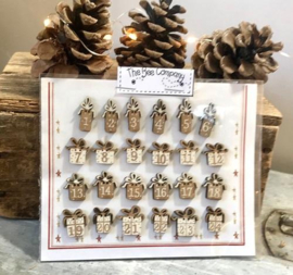The Bee Company - Mini Advent calendar presents