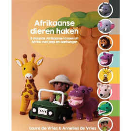 Afrikaanse dieren haken -  Laura & Annelies de Vries