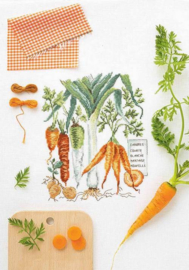 Mon jardin potager à broder au point de croix - Veronique Enginger