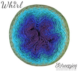 Scheepjes Whirl - 769 Blackberry Mint Chip