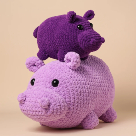 Muffin het nijlpaard (chubby klein)