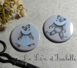 Le Lin d'Isabelle -  Needleminder Ourson