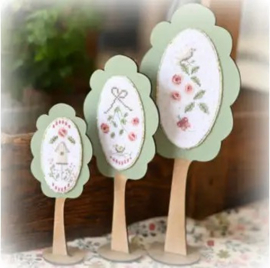 Fleurs de Lin - Trio d'arbres de printemps