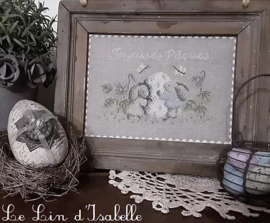 Le Lin d'Isabelle - Les petits lapins de Pâques