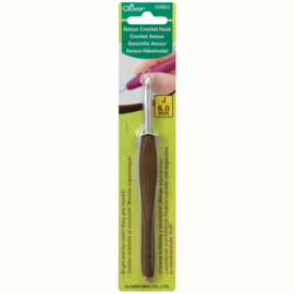 Haaknaald Clover Amour Crochet Hook 6 mm