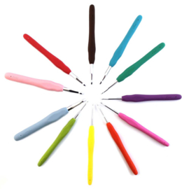 Opry Haaknaaldenset soft grip 2.00-8.00mm 11 stuks