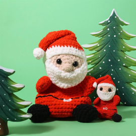 Mini Boek - Kroeltjes Haken Kersteditie - Laura & Annelies de Vries