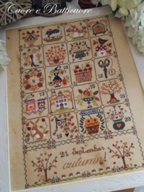 Cuore e Batticuore - Shabby Autumn Calendar