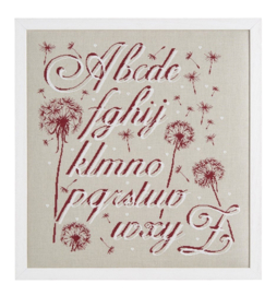 Isabelle Haccourt - Belles lettres & Marquoirs en rouge et blanc 