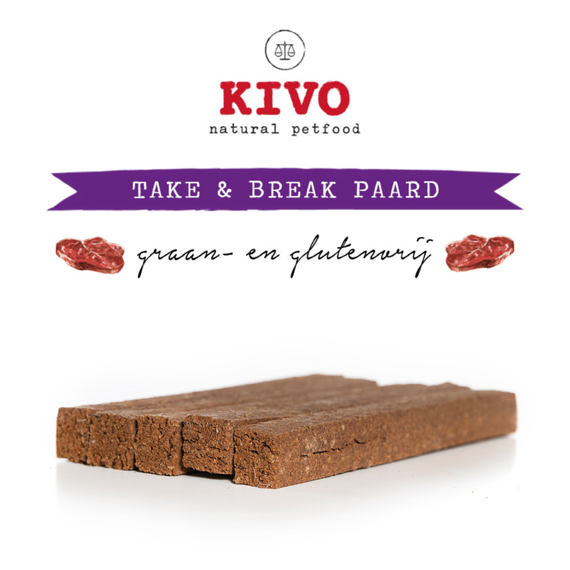 Kivo Take&Break Paard - per stuk