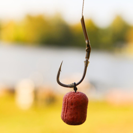 Pop-up Baits DUMBELL WAFTER Garlic & Robin Red Haiths 16mm