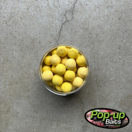 Pop-up Baits POP-UPS Quattro Formage Washed Out Geel 14mm