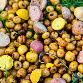 Pop-up Baits DUMBELL WAFTER Garlic & Robin Red Haiths 16mm