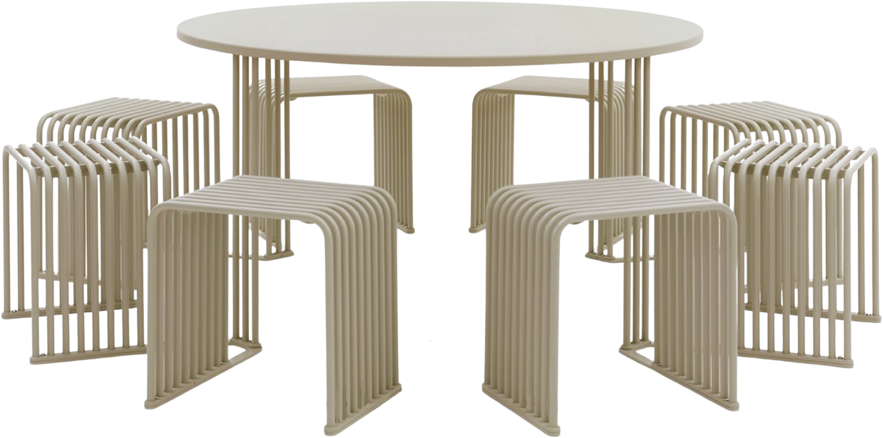 Octopus - Ronde picknick tafel in diverse afmetingen - FP