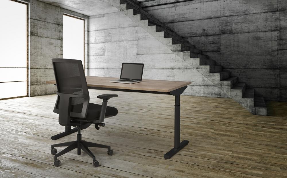 Derijks Easy Zit/Zit bureau 140x80 cm