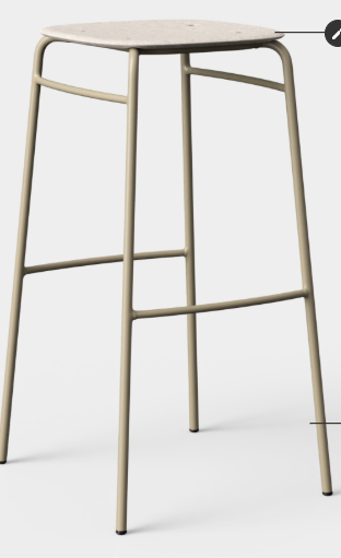Twist Wooden Bar Stool