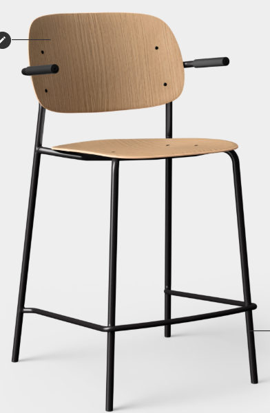 Hale Counter stool armrest