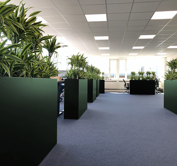 Plantenbak groen - MDF - 1500 x 300 x 1000 mm