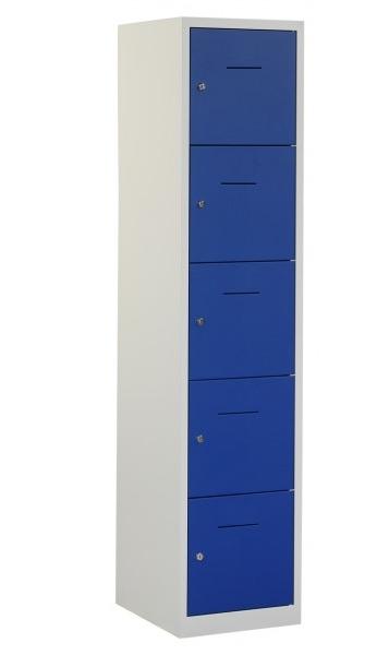 5 Deurs lockerkast 190x41,5x45 cm