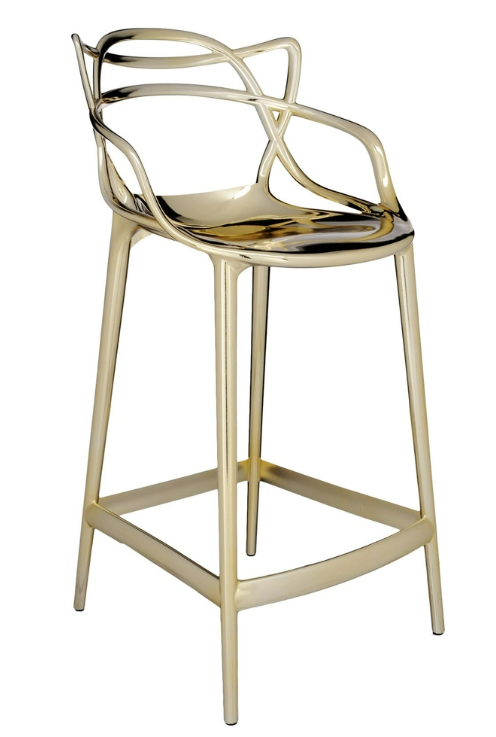 Masters stool metal - Kartell