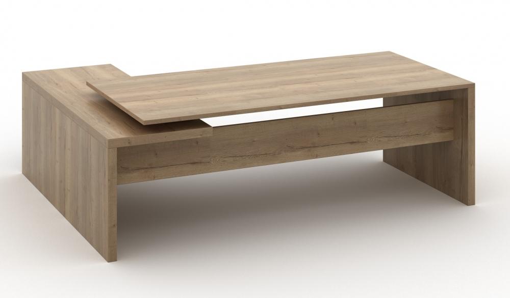 Directiebureau Manage - it 230x100cm, aanbouw 172x60cm