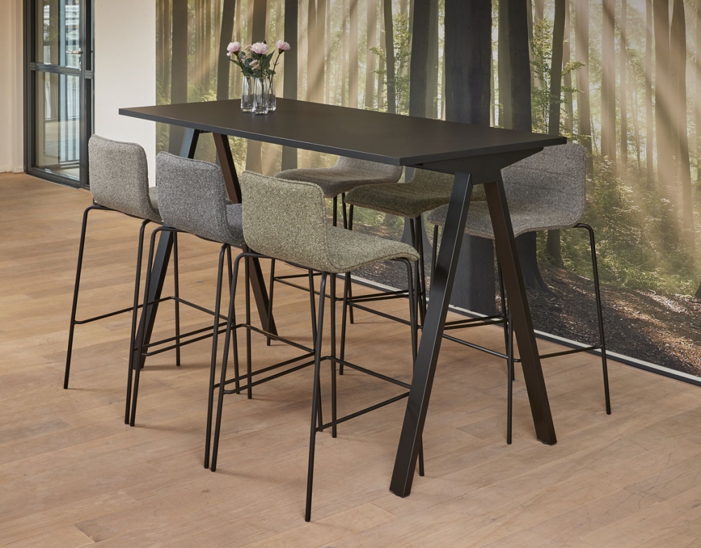 Bartafel V-leg 180x80 cm