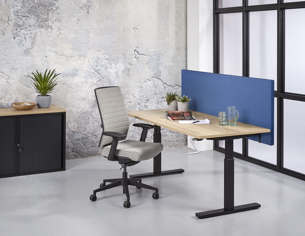 Akoestisch wand professional vrijstaande werkplek