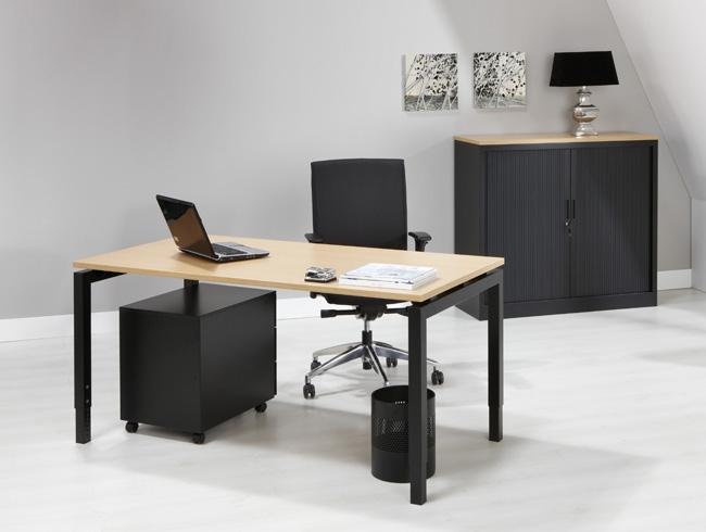 Derijks Q-bic Zit/Zit bureau - 160x80 cm