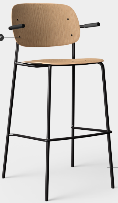 Hale Barstool armrest