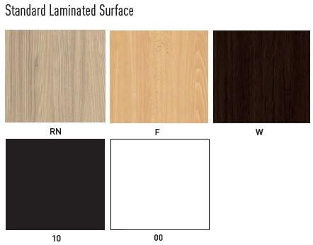 Norman 3 - tafel met 3-poot frame en 25mm HPL blad in diverse decoren en afmetingen - FP