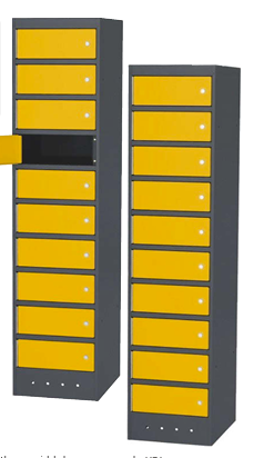 Laptop en tablet lockers - School lockerkasten