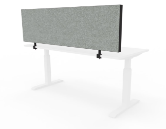 Akoestische opzetwand aluminium kader - 