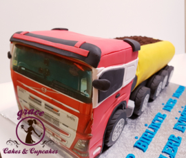 Vrachtwagen taart