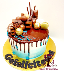 drip cake for man