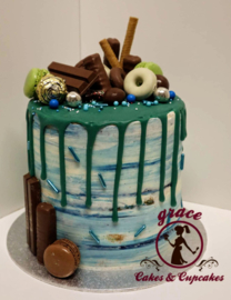 drip cake for man