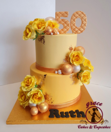 50th birthday cake