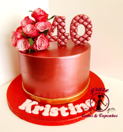 40th birthday cake