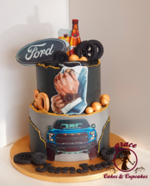 man's cake