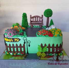 Tuin / Garden taart