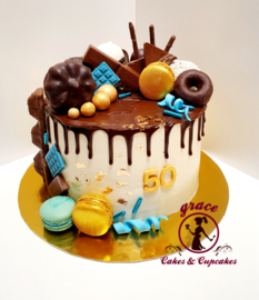 drip cake for man