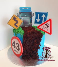 chauffeur cake