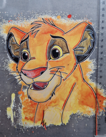 Watercolour Lion