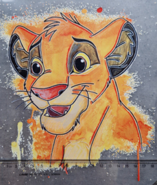 Watercolour Lion