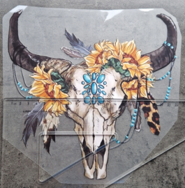 Sunflower skull