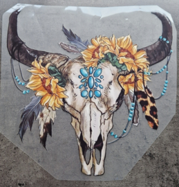 Sunflower skull