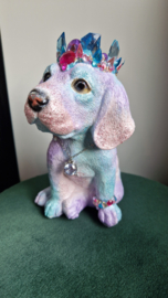 Fairy puppy pastel