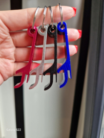 Opener blauw